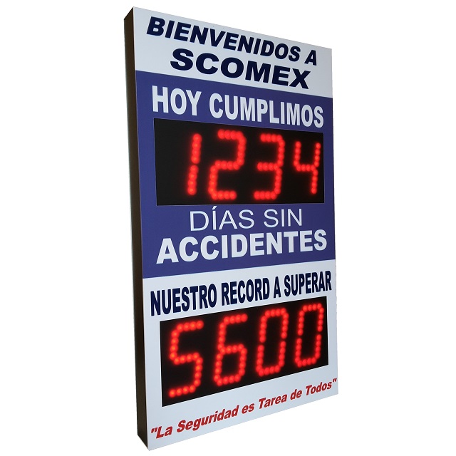 Contador de Días Sin Accidentes y Record Histórico